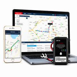 Professionel GPS Tracker - LIVE Tracking - Let installation