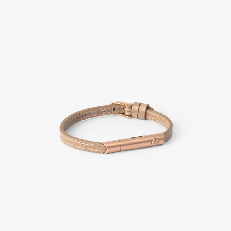 Selvforsvars-Armb�nd | Classic | Sand | Rose Gold