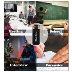 Spion Kamera - Indbygget i Mini USB-Stick