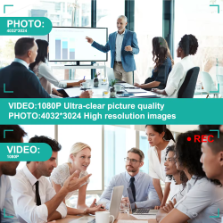 Spion Kamera - Indbygget i Kuglepen (All-Black)