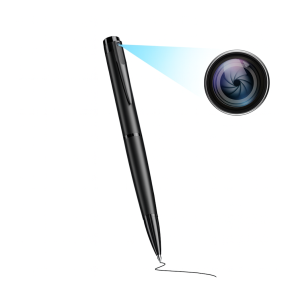 Spion Kamera - Indbygget i Kuglepen (All-Black)