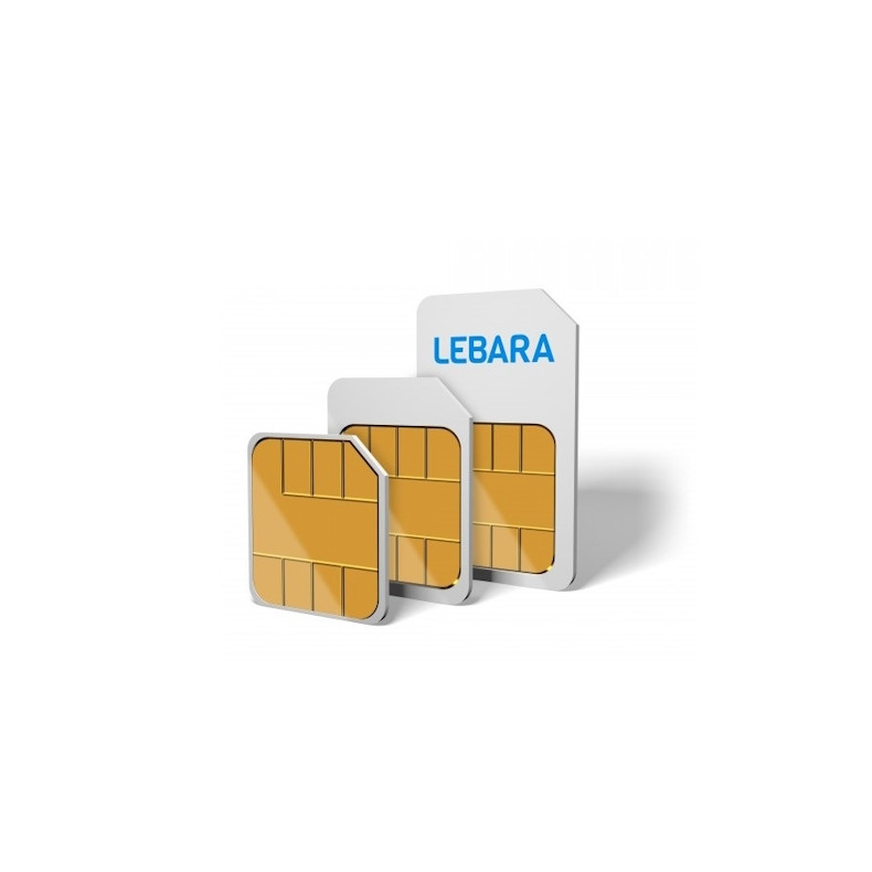 SIM-kort - Lebara (Inkl. 10,- taletid)