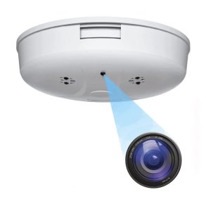 Spion Kamera - Indbygget i R�galarm