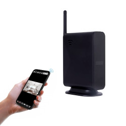 Wi-Fi Spion Kamera - Indbygget i Router med IR Night Vision