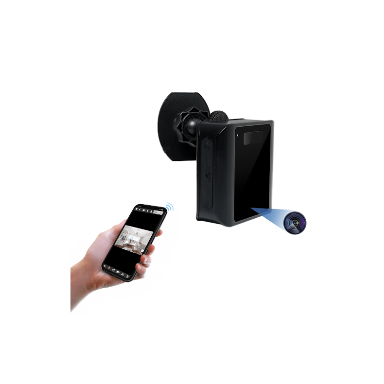 Wi-Fi Spion Kamera - Indbygget i PIR Alarm Sensor (Vandt�t)