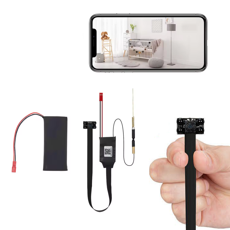 Wi-Fi Spion Kamera - Night Vision (Compact) - VERDENS MINDSTE