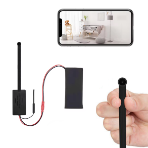 Wi-Fi Spion Kamera - Vidvinkel 150� - VERDENS MINDSTE