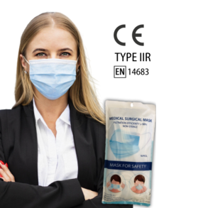 Mundbind Type IIR EN14683 CE-godkendt 10 stk. pakke